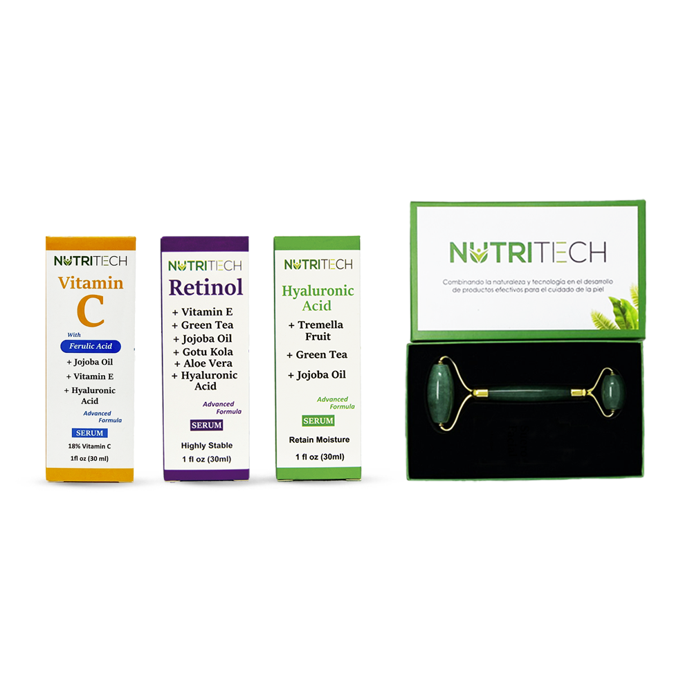 Kit de Sueros faciales + Rodillo Facial