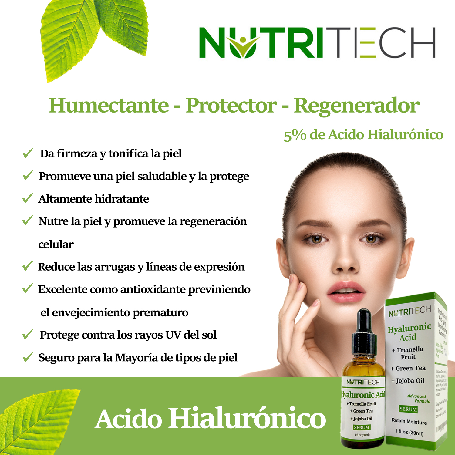Retinol, Acido Hialurónico, Vitamina C y Péptidos - Imagen 5